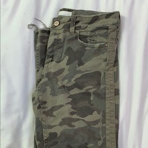 Camo jeans